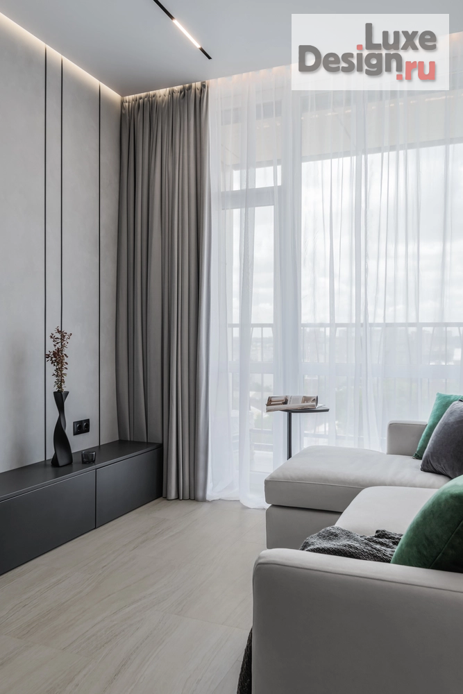 Дизайн интерьера однокомнатной квартиры "ЖК Пушкин" (фото 12)