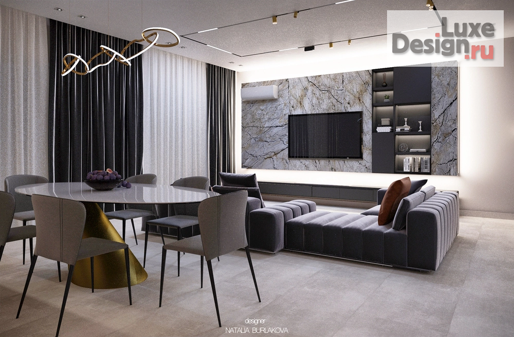 Дизайн интерьера частного дома "Частный дом г. Ростов-на-Дону" (фото 2)