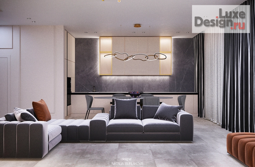 Дизайн интерьера частного дома "Частный дом г. Ростов-на-Дону" (фото 4)