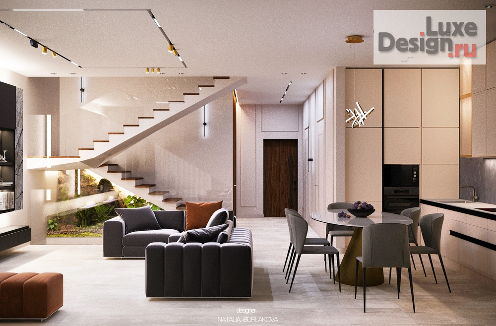 Дизайн интерьера частного дома "Частный дом г. Ростов-на-Дону" (фото 3)