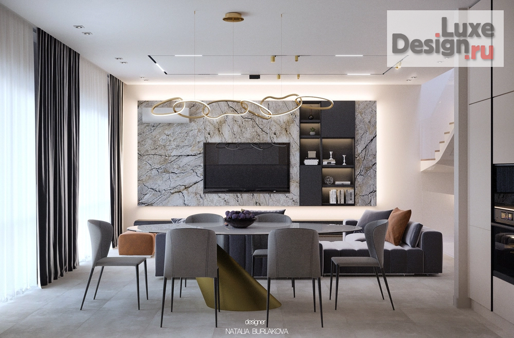 Дизайн интерьера частного дома "Частный дом г. Ростов-на-Дону" (фото 1)