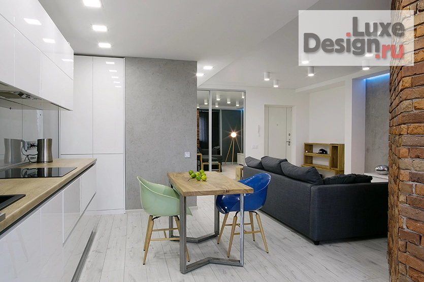 Дизайн интерьера двухкомнатной квартиры "Проект квартиры" (фото 4)