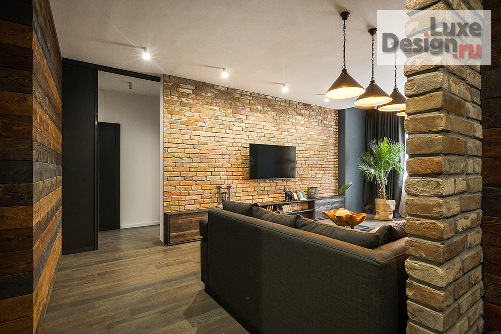 Дизайн интерьера квартиры "Квартира в стиле лофт 160 кв.м." (фото 10)