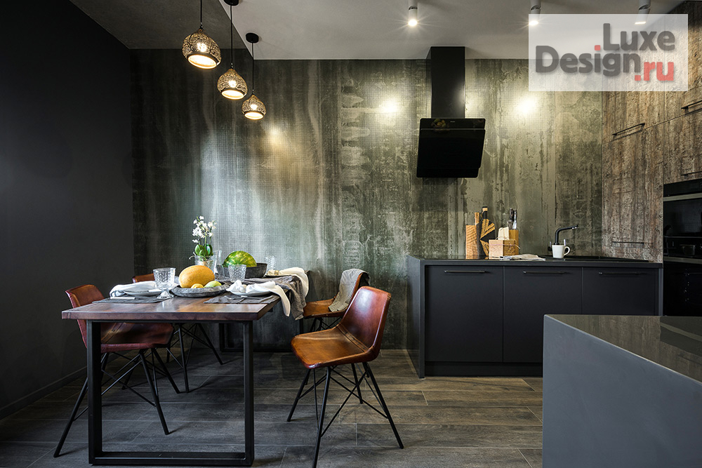 Дизайн интерьера квартиры "Квартира в стиле лофт 160 кв.м." (фото 13)