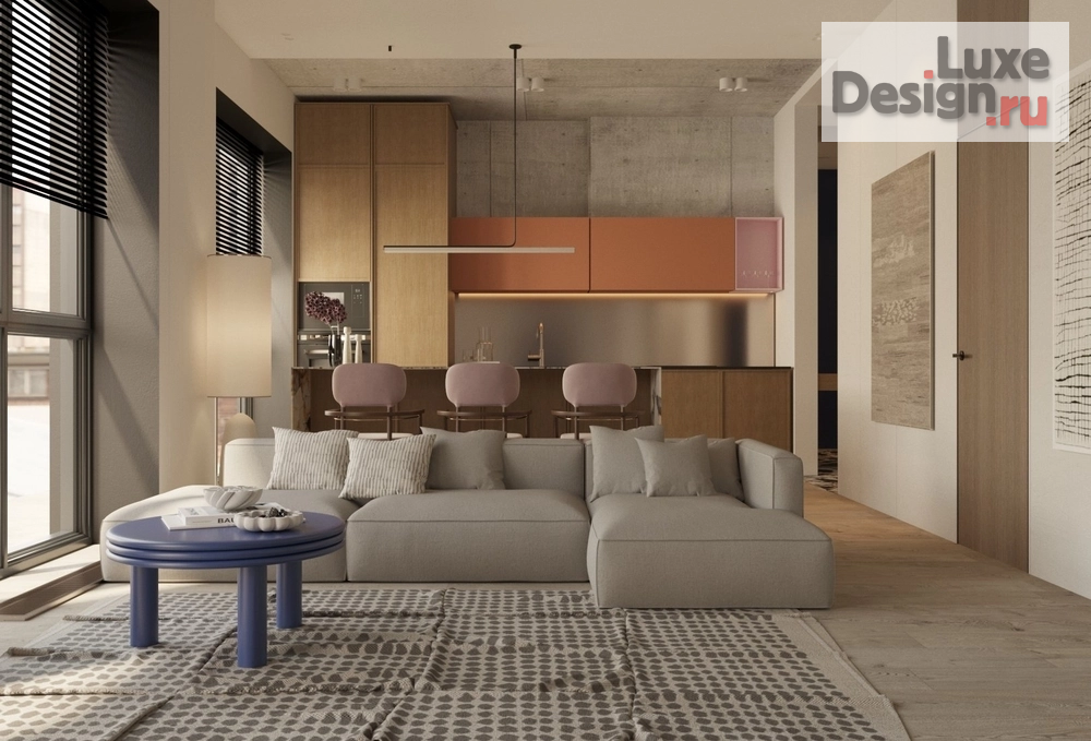 Дизайн интерьера частного дома "проект современного лофта" (фото 4)