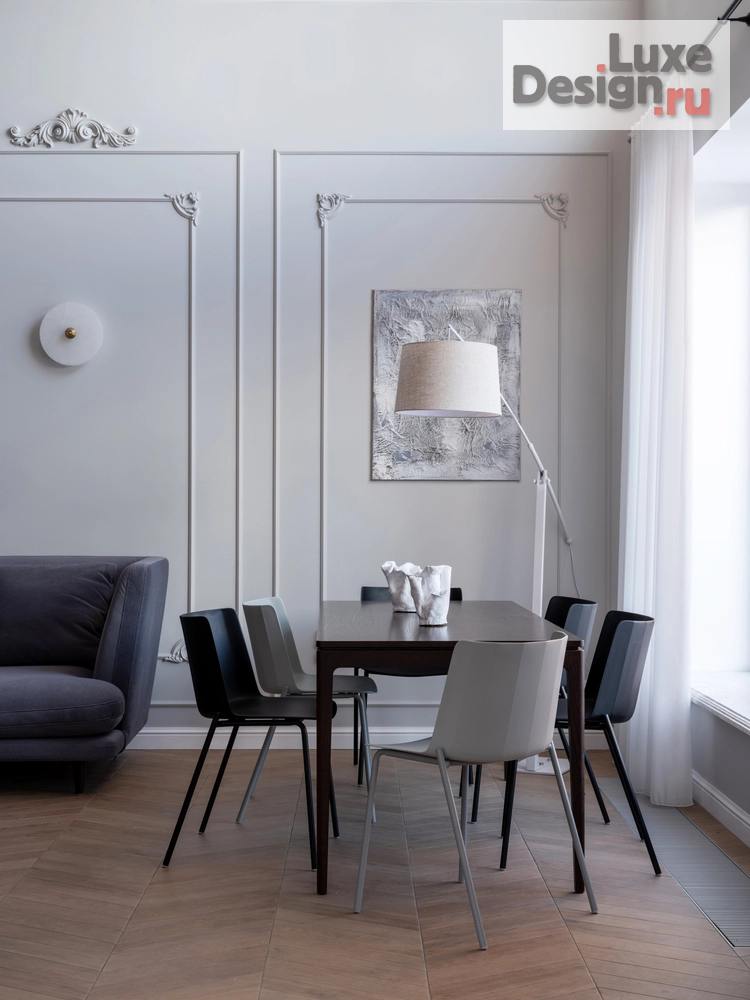 Дизайн интерьера частного дома "Дом с винтажными нотками. Реализован в 2020году" (фото 4)