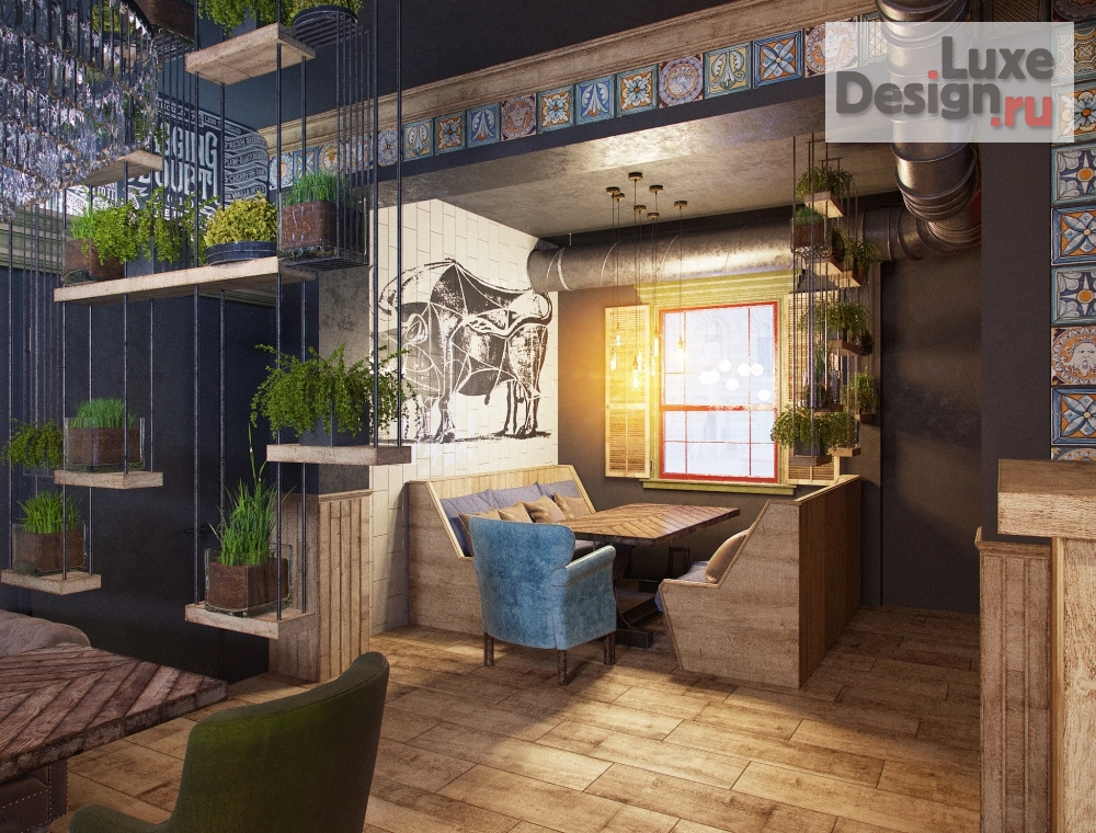 Дизайн интерьера ресторана "Проект ресторана Соло" (фото 3)