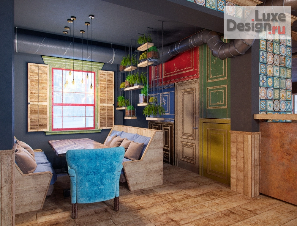 Дизайн интерьера ресторана "Проект ресторана Соло" (фото 5)