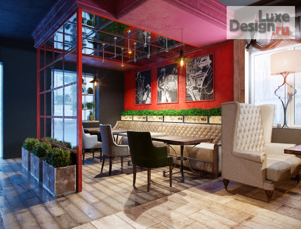Дизайн интерьера ресторана "Проект ресторана Соло" (фото 1)