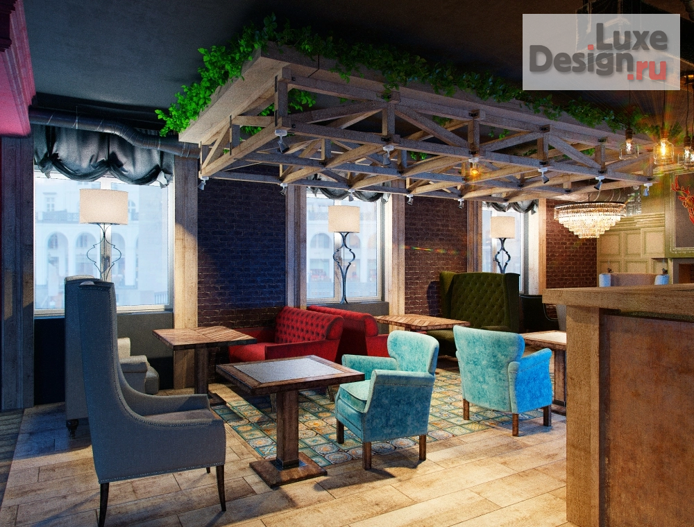 Дизайн интерьера ресторана "Проект ресторана Соло" (фото 6)