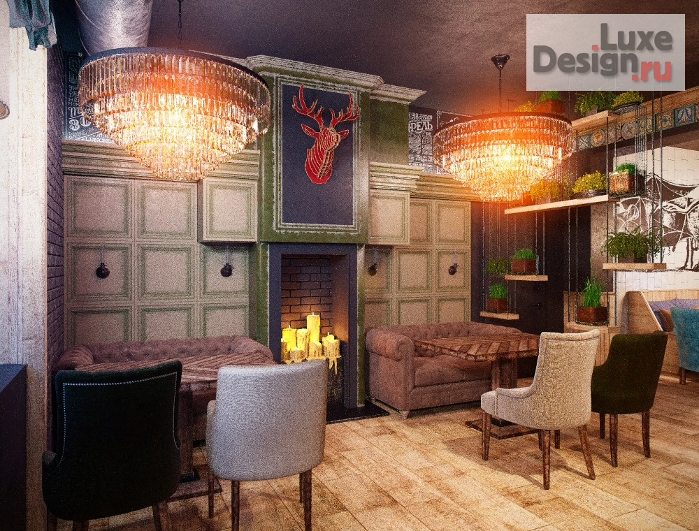 Дизайн интерьера ресторана "Проект ресторана Соло" (фото 10)