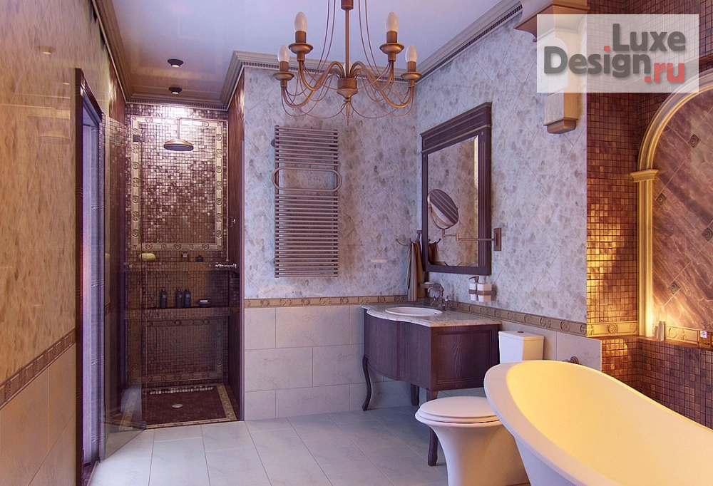 Дизайн интерьера квартиры "Проект квартиры в классическом стиле 132 кв.м." (фото 3)