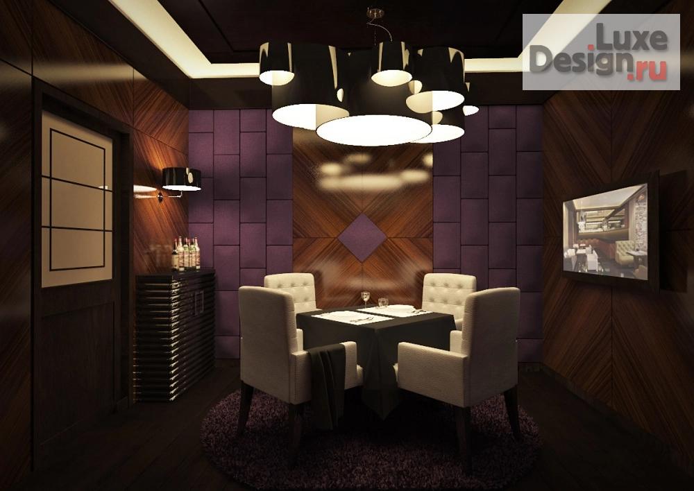 Дизайн интерьера ресторана "Проект ресторана Чивас в Москве" (фото 10)