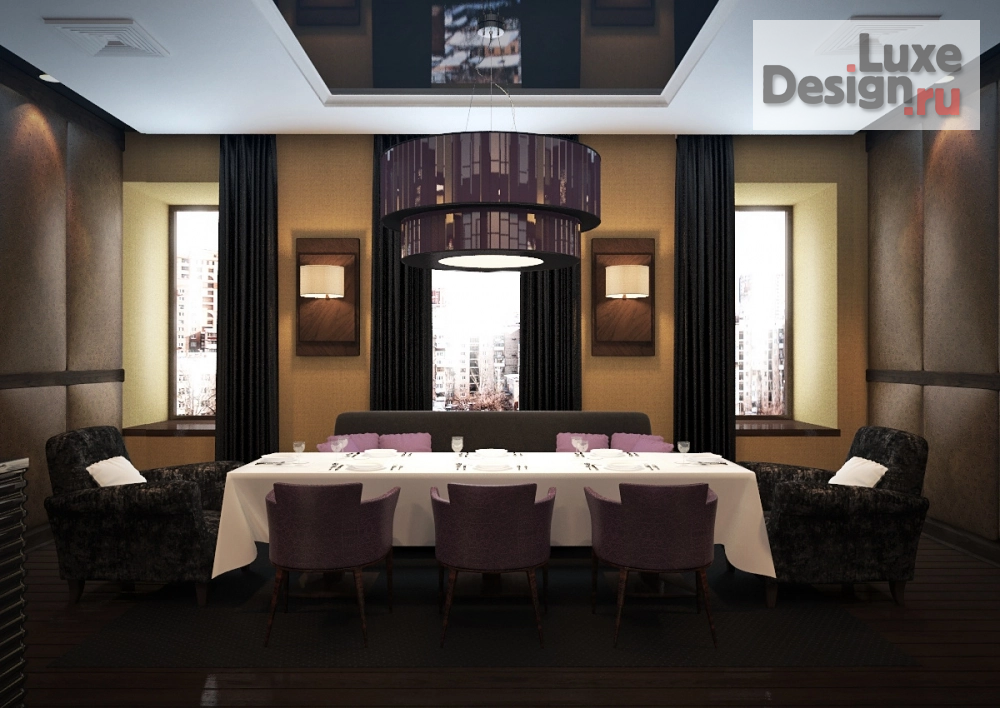 Дизайн интерьера ресторана "Проект ресторана Чивас в Москве" (фото 3)