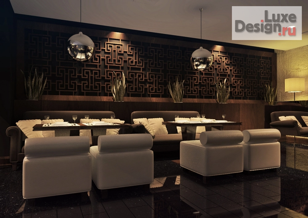 Дизайн интерьера ресторана "Проект ресторана Чивас в Москве" (фото 9)