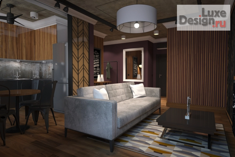 Дизайн интерьера квартиры "Проект квартиры в Москве" (фото 4)