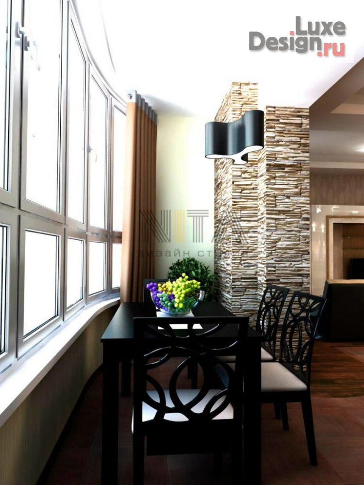 Дизайн интерьера трехкомнатной квартиры "Трехкомнатной квартиры в Ростове-на-Дону" (фото 4)