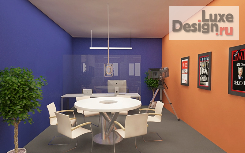 Дизайн интерьера офиса "Проект пресс-центра  МедиаС" (фото 9)