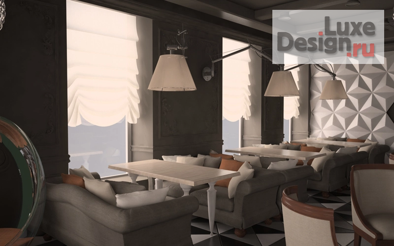 Дизайн интерьера ресторана "Проект ресторана Эскимос" (фото 1)