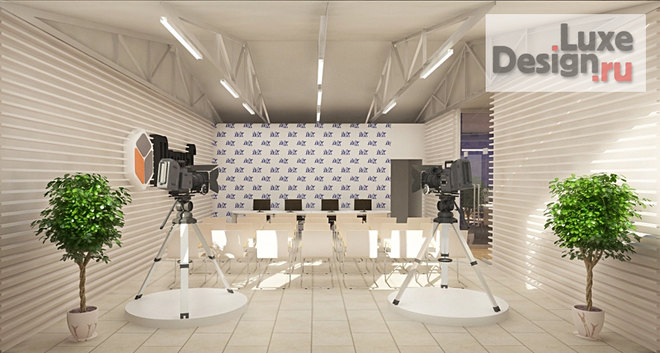 Дизайн интерьера офиса "Проект пресс-центра  МедиаС" (фото 13)