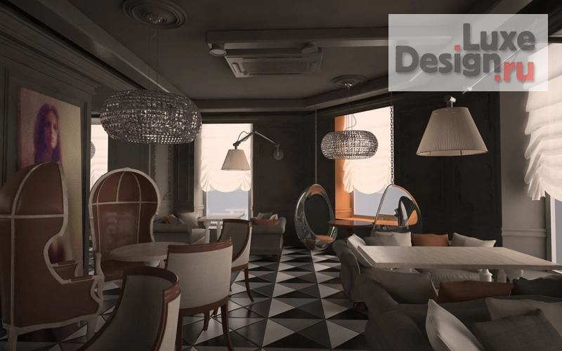 Дизайн интерьера ресторана "Проект ресторана Эскимос" (фото 2)