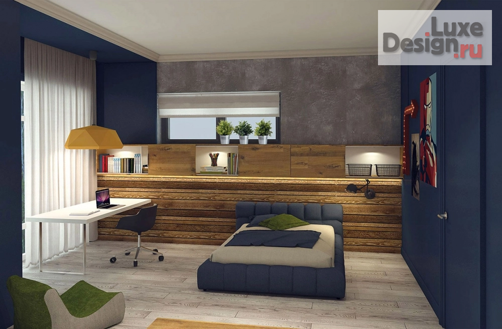 Дизайн интерьера коттеджа "Дом в стиле современная классика" (фото 8)