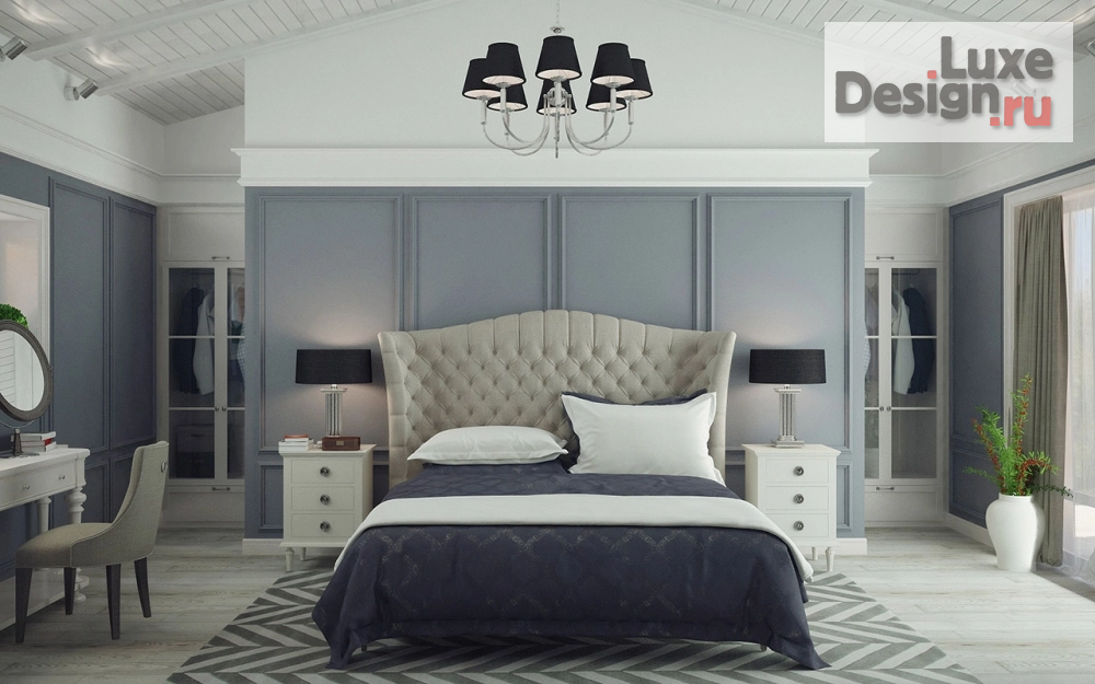 Дизайн интерьера коттеджа "Дом в стиле современная классика" (фото 10)