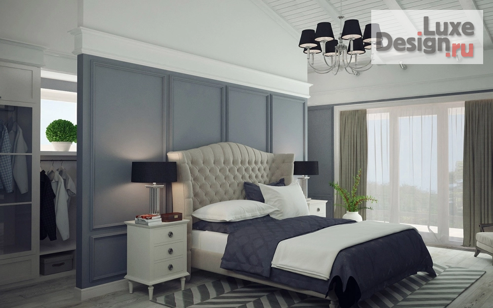 Дизайн интерьера коттеджа "Дом в стиле современная классика" (фото 12)