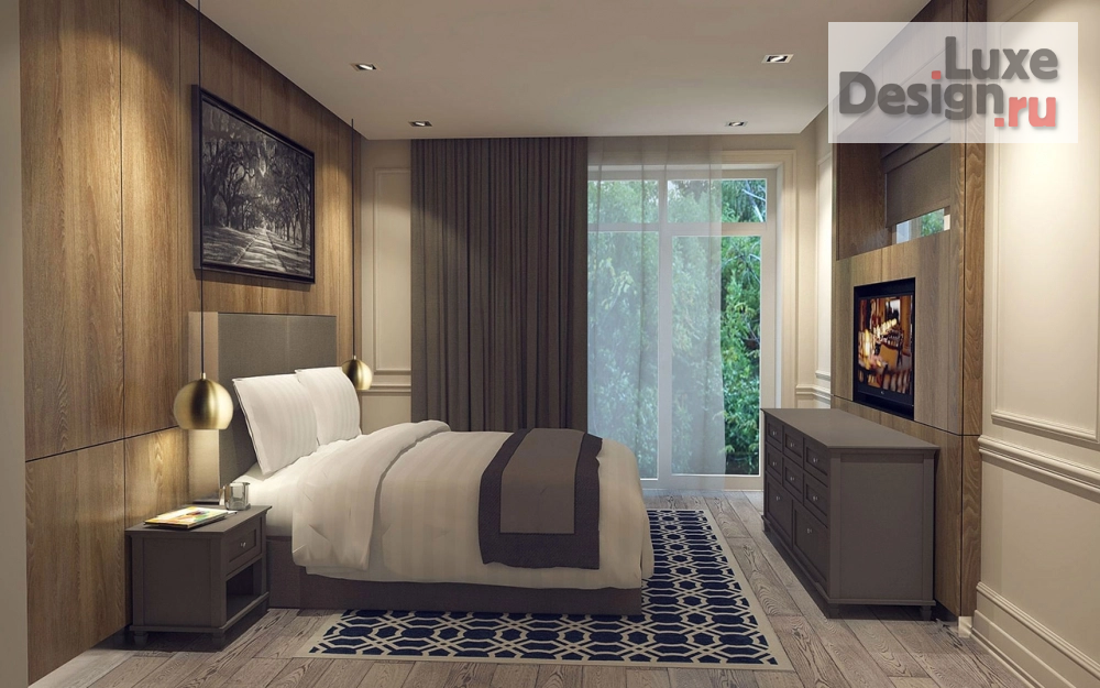 Дизайн интерьера коттеджа "Дом в стиле современная классика" (фото 16)