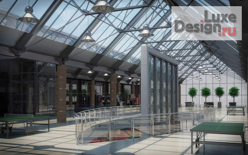 Дизайн интерьера торгового комплекса "Проект торговой галереи ТЦ Горизонт" (фото 6)
