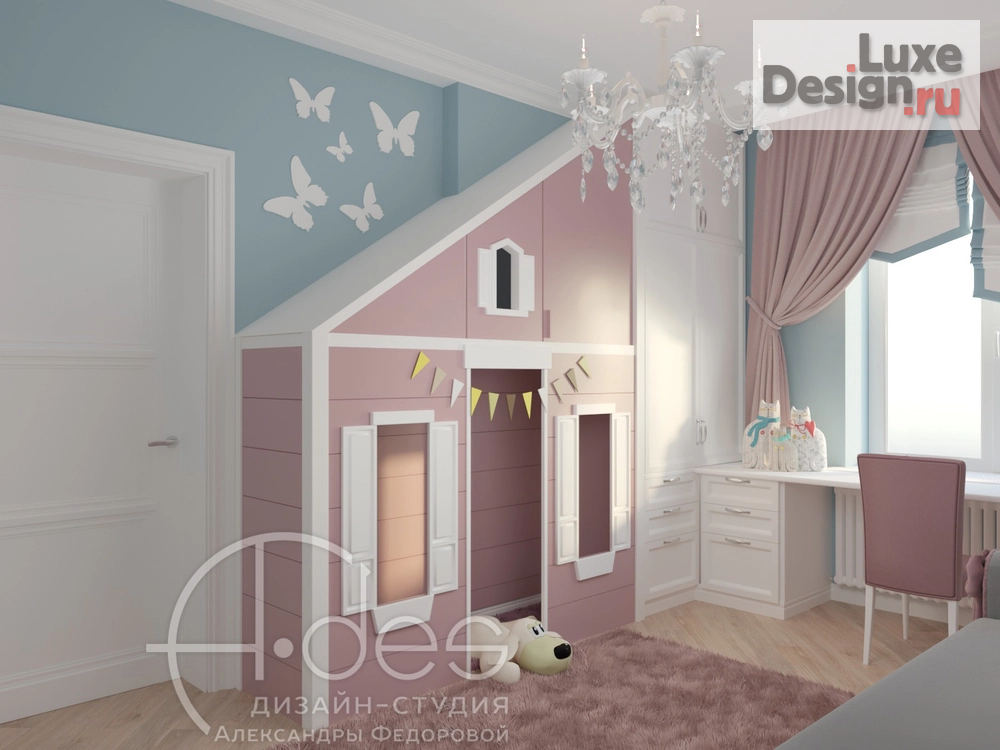 Дизайн интерьера загородного дома "Интерьер загородного дома 320 м2." (фото 6)