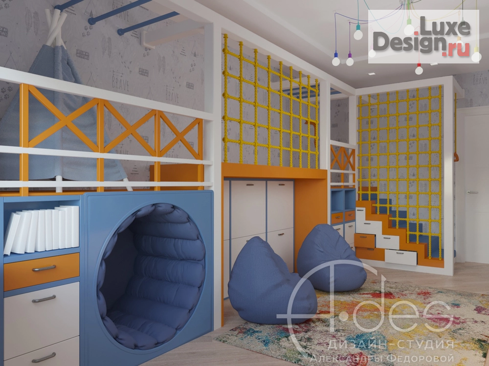 Дизайн интерьера загородного дома "Интерьер загородного дома 320 м2." (фото 7)