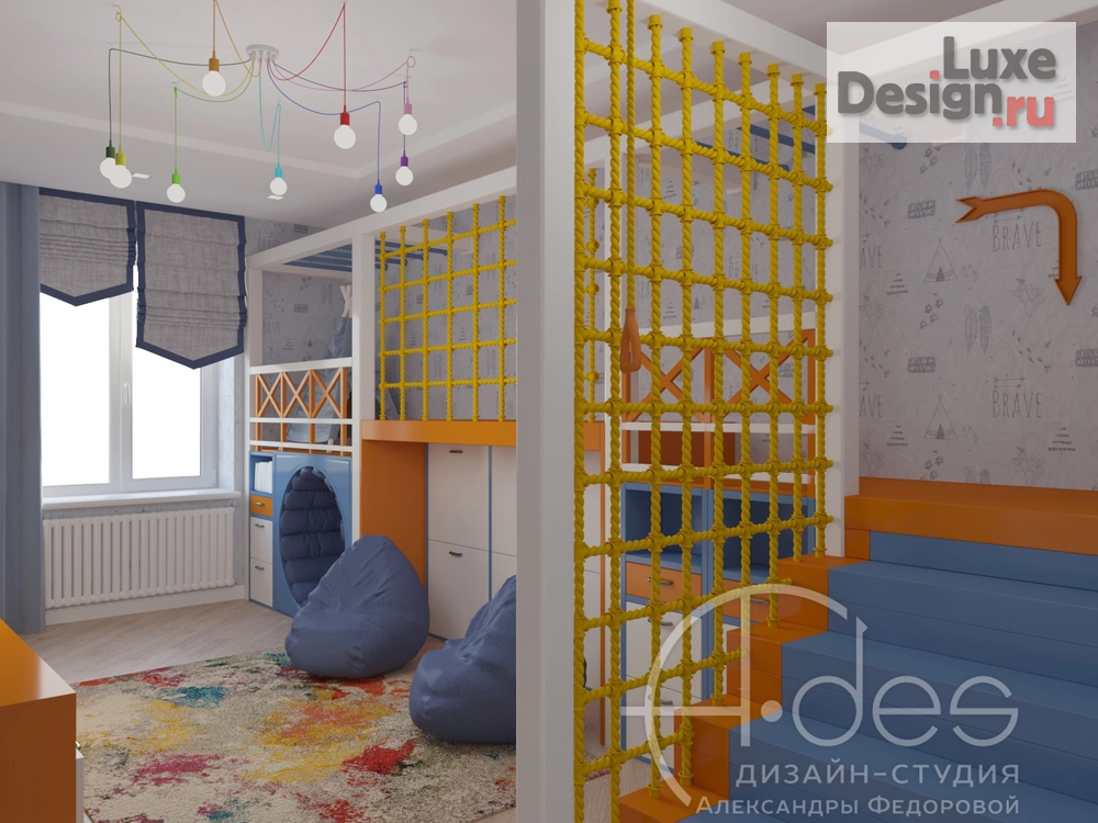 Дизайн интерьера загородного дома "Интерьер загородного дома 320 м2." (фото 8)