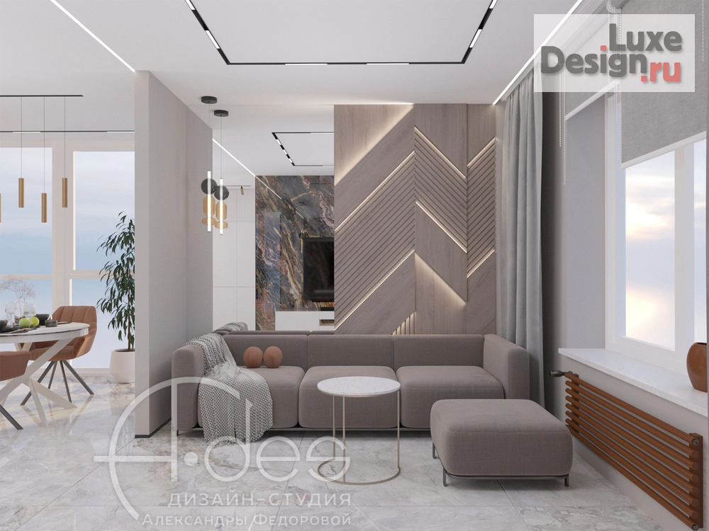 Дизайн интерьера квартиры "Дизайн-проект квартиры." (фото 8)