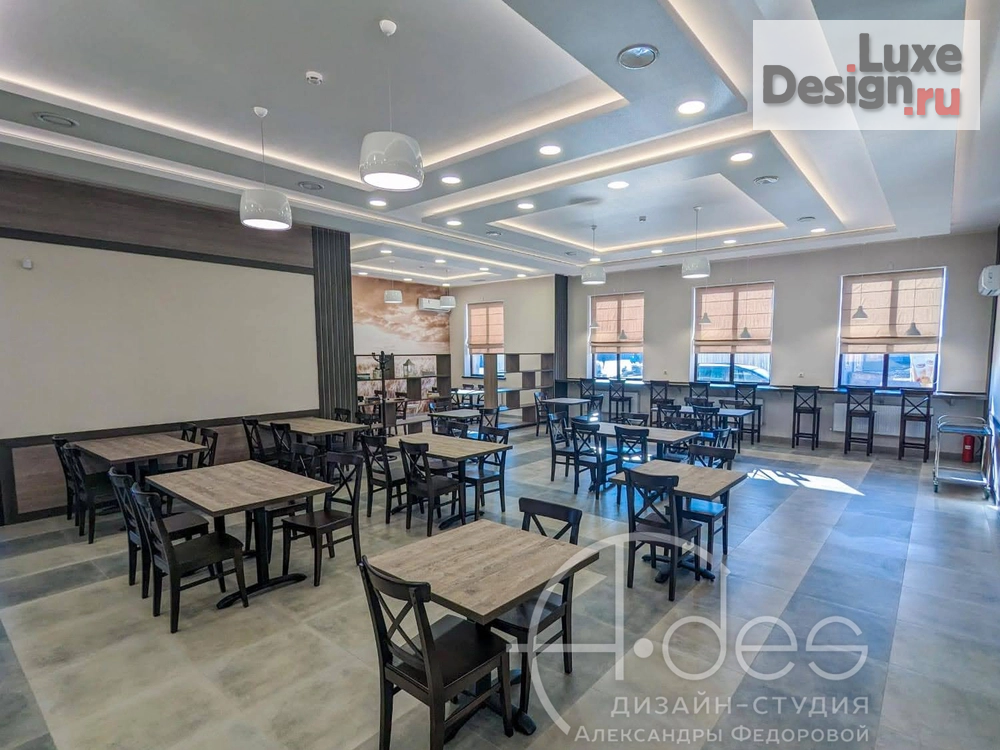 Дизайн интерьера кафе "Столовая крупного предприятия." (фото 6)