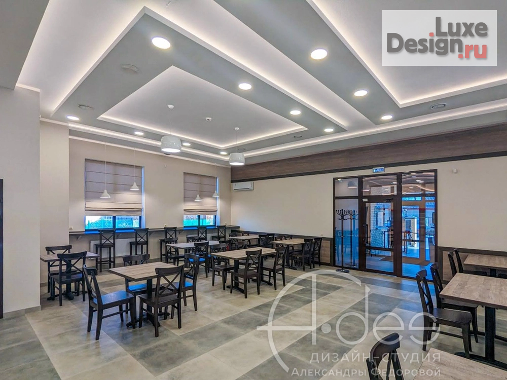 Дизайн интерьера кафе "Столовая крупного предприятия." (фото 7)