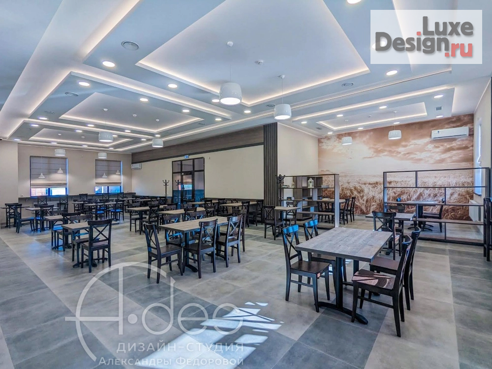 Дизайн интерьера кафе "Столовая крупного предприятия." (фото 5)