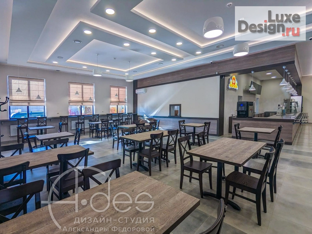 Дизайн интерьера кафе "Столовая крупного предприятия." (фото 4)