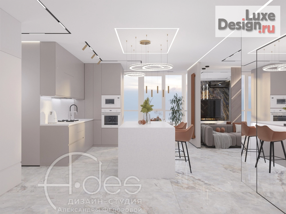 Дизайн интерьера квартиры "Дизайн-проект квартиры." (фото 1)