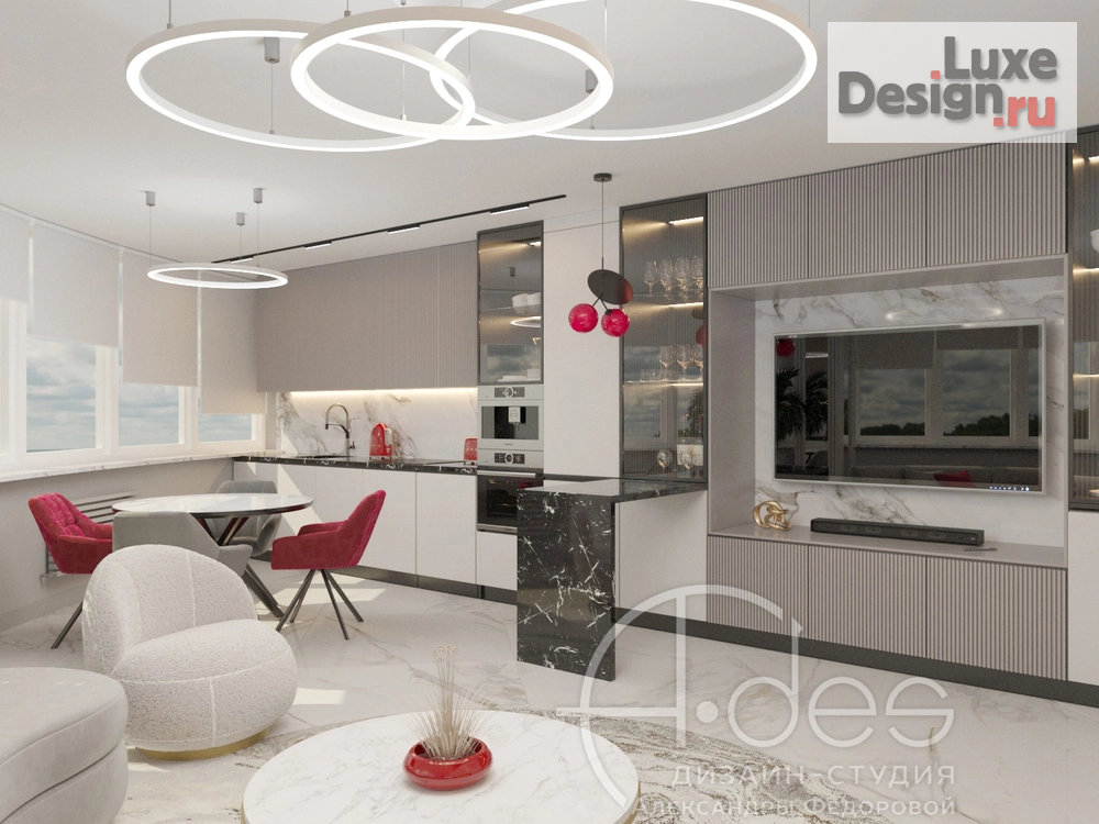 Дизайн интерьера квартиры "Интерьер квартиры 80 м2." (фото 1)