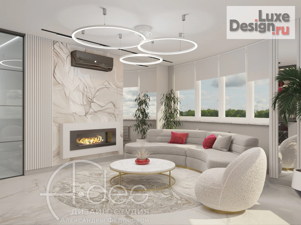 Дизайн интерьера квартиры "Интерьер квартиры 80 м2." (фото 3)