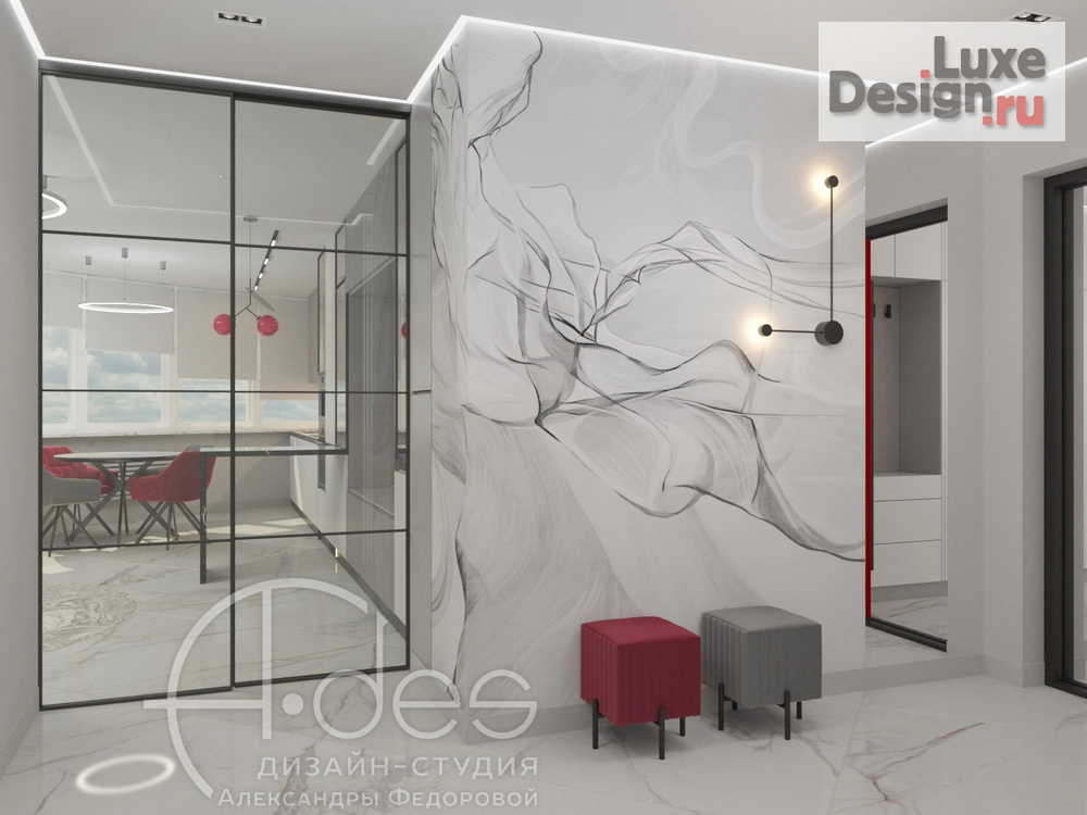 Дизайн интерьера квартиры "Интерьер квартиры 80 м2." (фото 5)