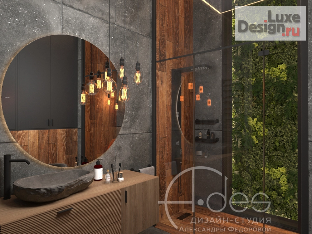 Дизайн интерьера квартиры студии "Квартира-студия 120 м2." (фото 7)