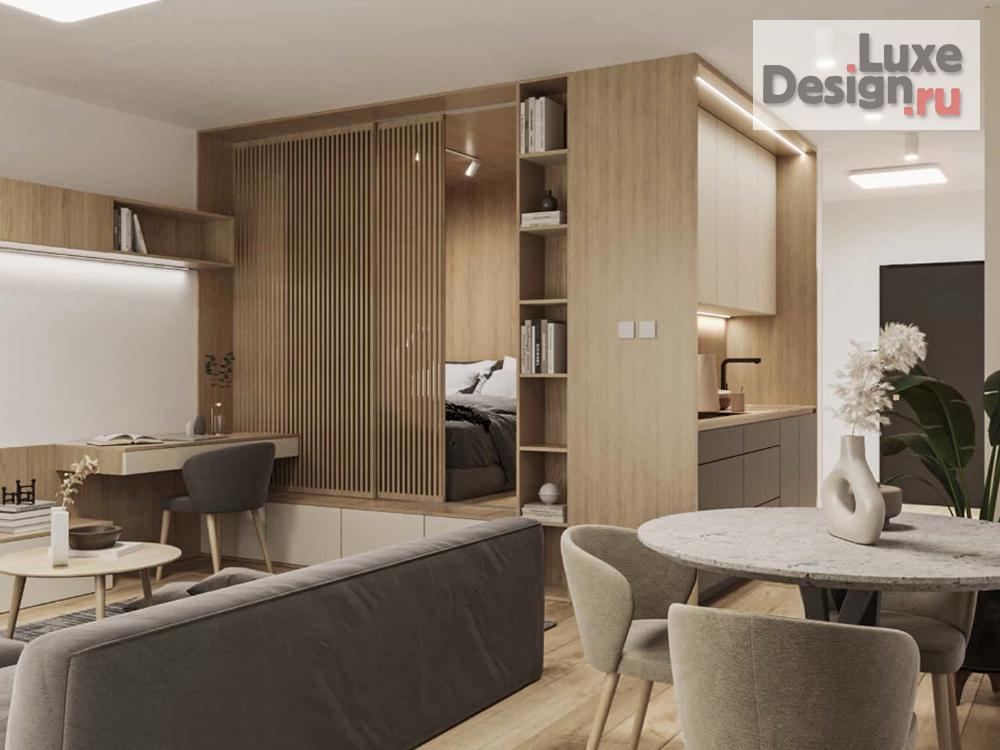 Дизайн интерьера однокомнатной квартиры "Kвартира для сдачи в аренду " (фото 1)