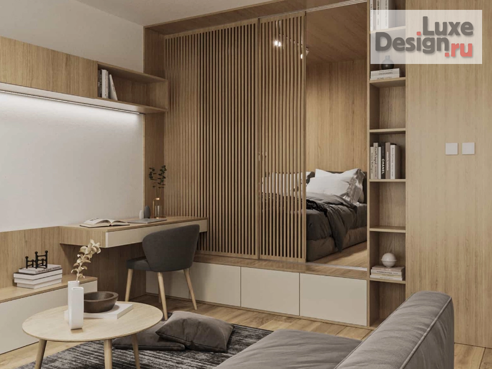 Дизайн интерьера однокомнатной квартиры "Дизайн квартиры  (студия для сдачи в аренду)" (фото 3)