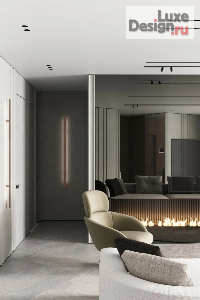 Дизайн интерьера трехкомнатной квартиры "Дизайн квартиры  120 кв.м.  " (фото 2)