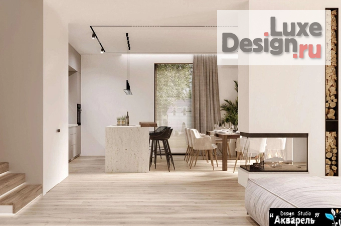 Дизайн интерьера загородного дома "Дом на Бали " (фото 5)