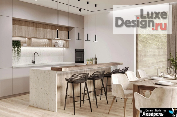 Дизайн интерьера загородного дома "Дом на Бали " (фото 2)