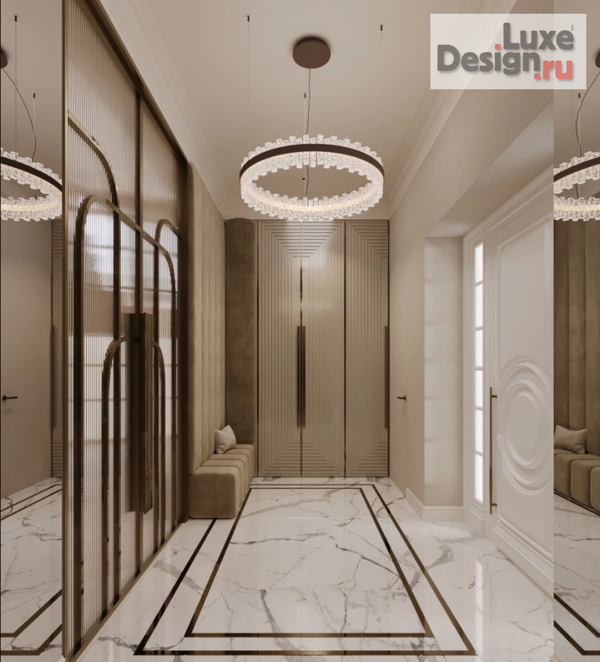 Дизайн интерьера загородного дома "Дизайн проект загородного дома" (фото 1)