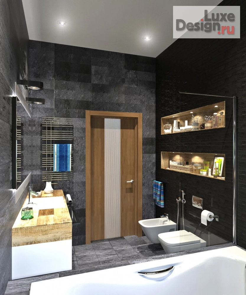 Дизайн интерьера коттеджа "Шервудский лес 270 кв.м." (фото 8)